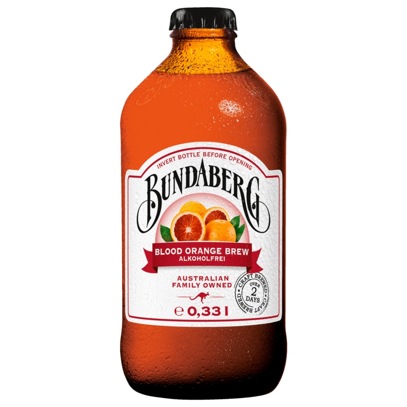Bundaberg Blood Orange Brew alkoholfrei 0,33l